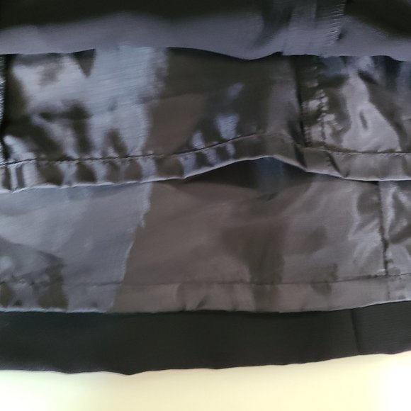 Jones Studio Womens Dress A-Line Black Short Cap Sleeve Scoop Neck Size 20W - Picture 6 of 8